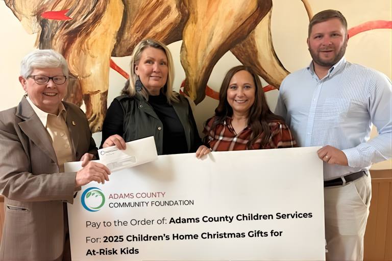 Adams County Community Foundation Supports Christmas Gifts at Children Services and Wilson Children’s Home